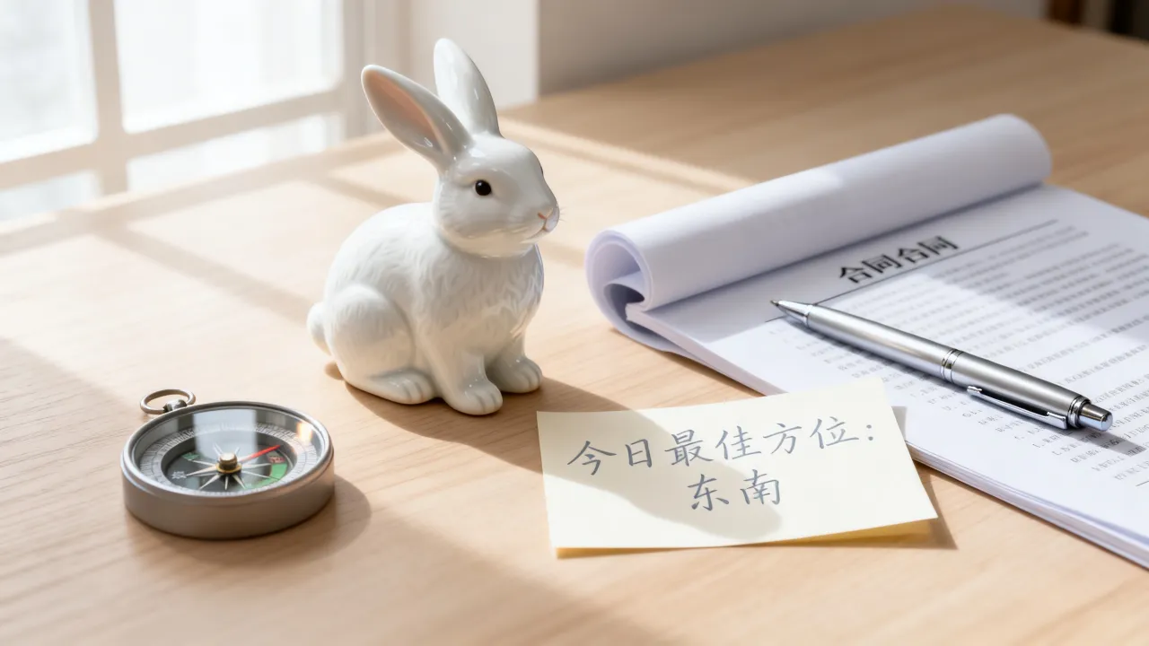 生肖兔今天适合签约吗,今日最佳方位在哪? 生肖兔今天适合签约吗,今日最佳方位在哪?