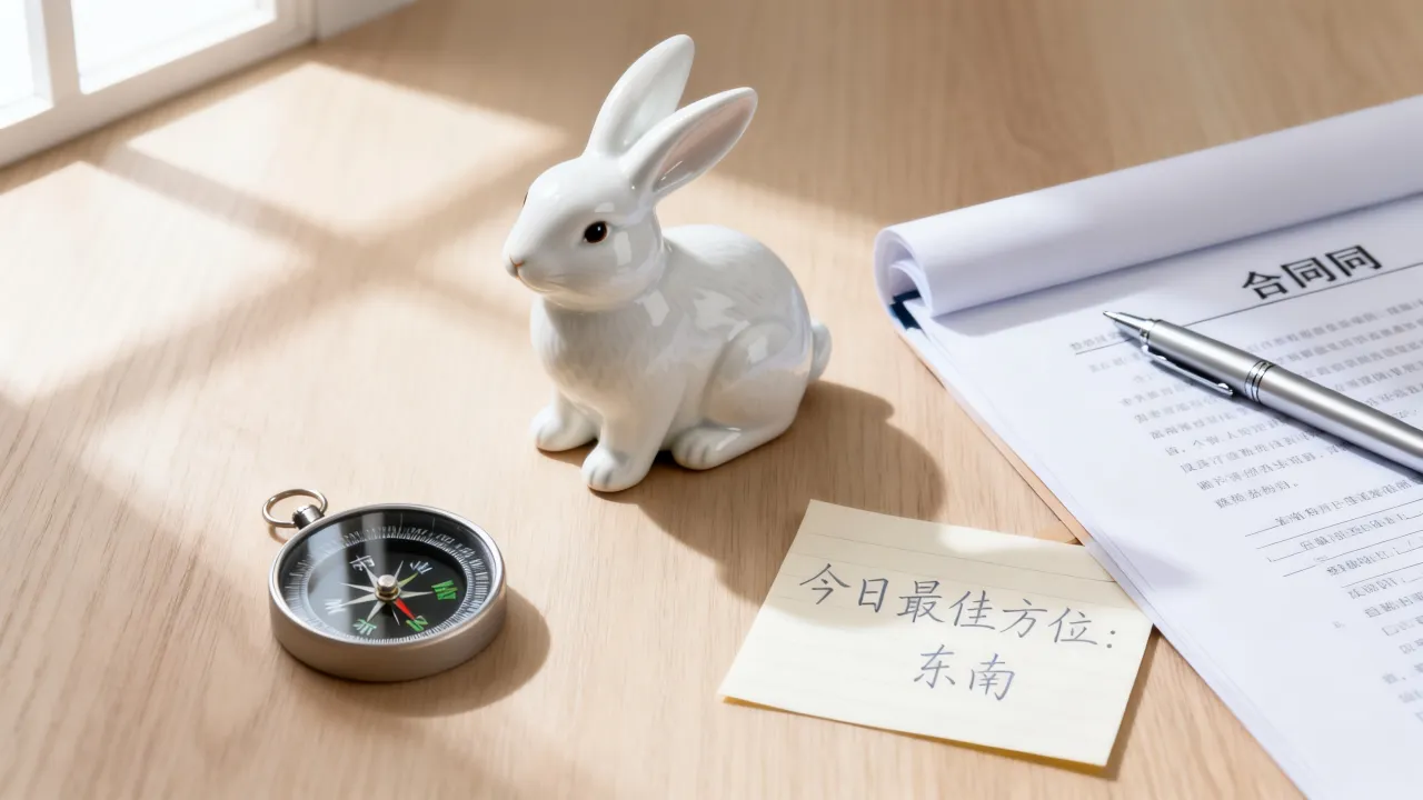 生肖兔今天适合签约吗,今日最佳方位在哪? 生肖兔今天适合签约吗,今日最佳方位在哪?