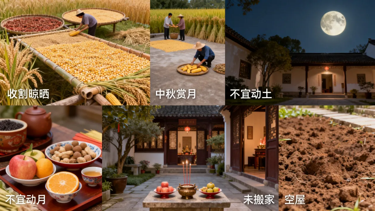 阴历八月宜干啥，农历八月适合做什么事禁忌有哪些？