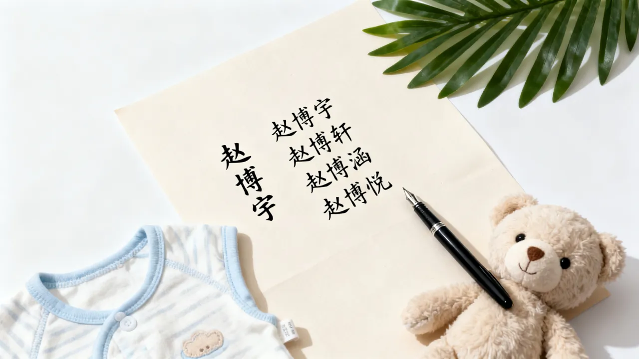 宝宝起名赵博什么好,赵博什么名字好听又吉利? 宝宝起名赵博什么好,赵博什么名字好听又吉利?