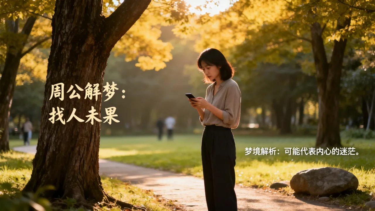 梦见自己找人有什么意思，周公解梦梦见自己找人找不到预示什么