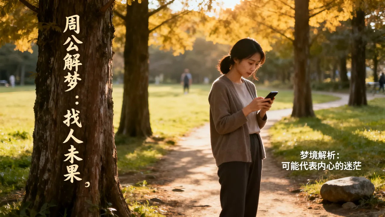 梦见自己找人有什么意思，周公解梦梦见自己找人找不到预示什么