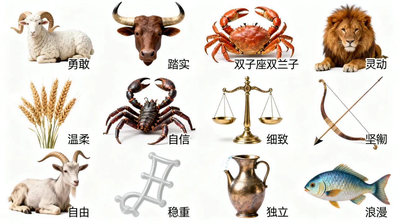 十二星座分别代表什么品质?,十二星座品质有哪些 十二星座分别代表什么品质?,十二星座品质有哪些