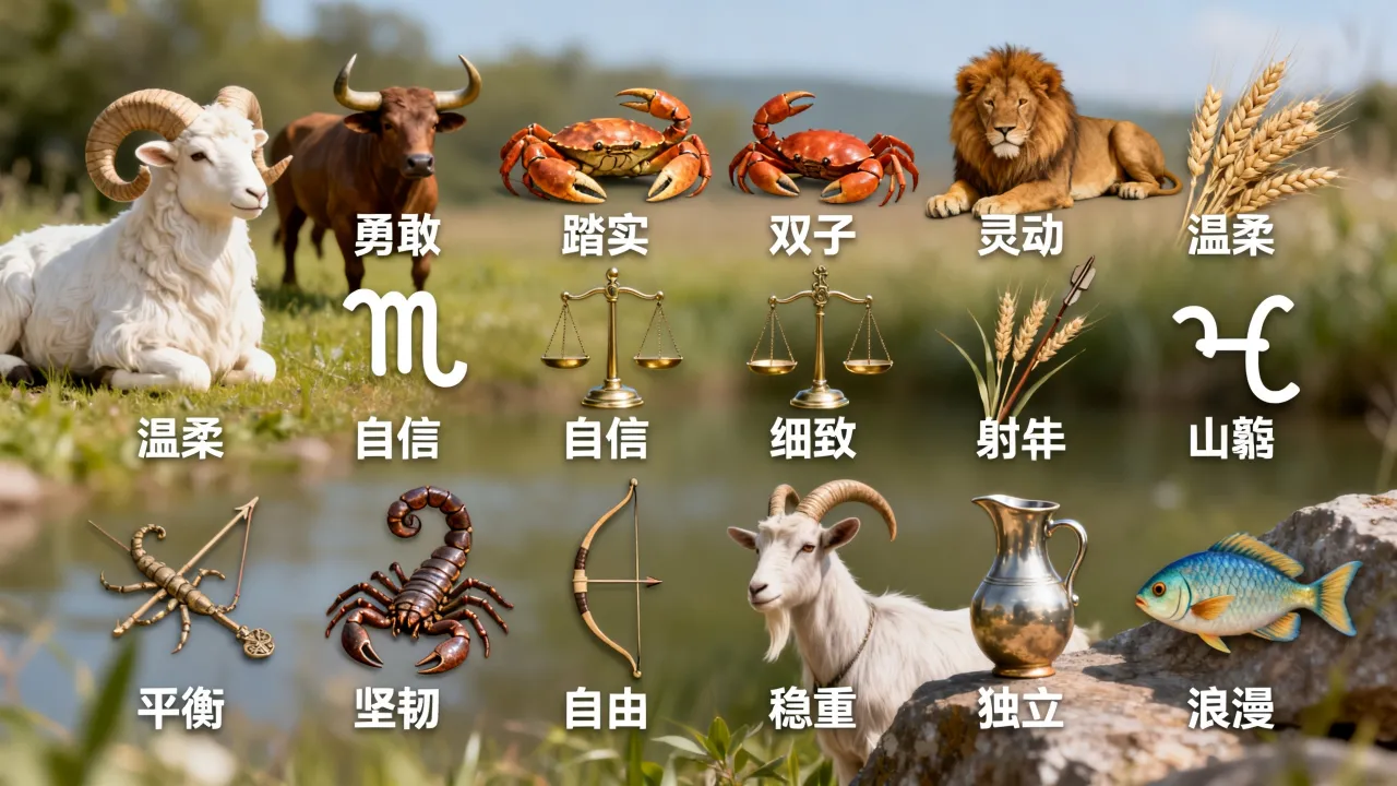十二星座分别代表什么品质?,十二星座品质有哪些 十二星座分别代表什么品质?,十二星座品质有哪些