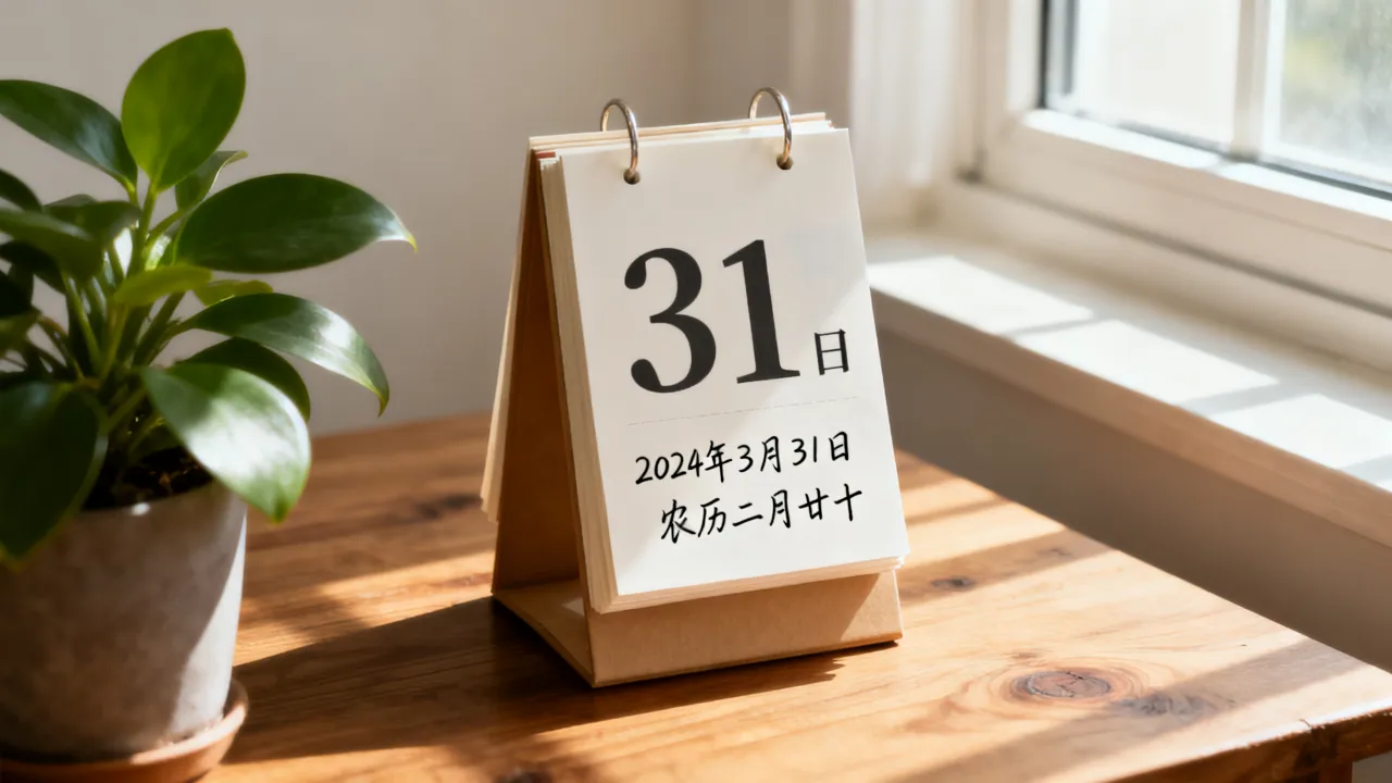 3月31日阴历是几月几号?3月31日农历是几月初几? 3月31日阴历是几月几号?3月31日农历是几月初几?