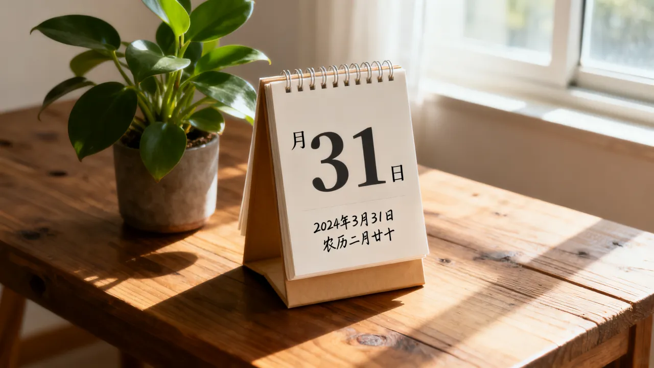 3月31日阴历是几月几号?3月31日农历是几月初几? 3月31日阴历是几月几号?3月31日农历是几月初几?
