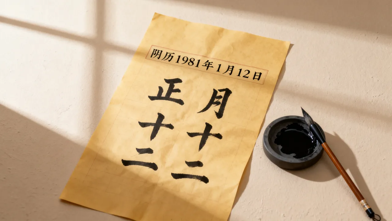 阴历1981年1月12日是什么命,正月十二出生好不好? 阴历1981年1月12日是什么命,正月十二出生好不好?