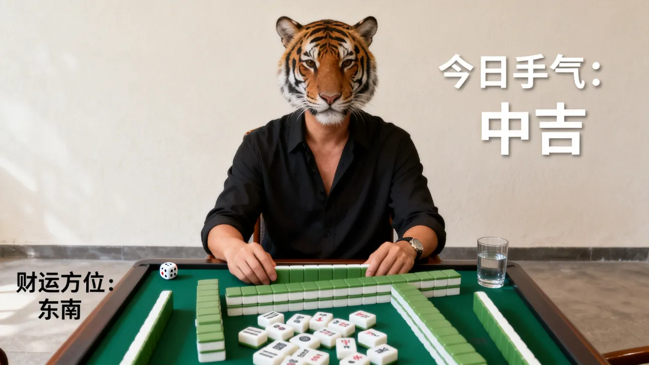 属虎人今日打牌手气如何,打麻将财运方位在哪个方向 属虎人今日打牌手气如何,打麻将财运方位在哪个方向
