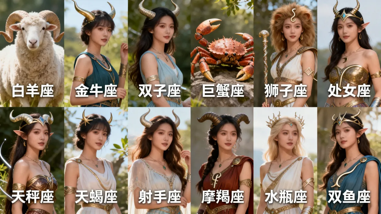 十二星座女的图片大全哪里找?十二星座女谁最漂亮最可爱? 十二星座女的图片大全哪里找?十二星座女谁最漂亮最可爱?