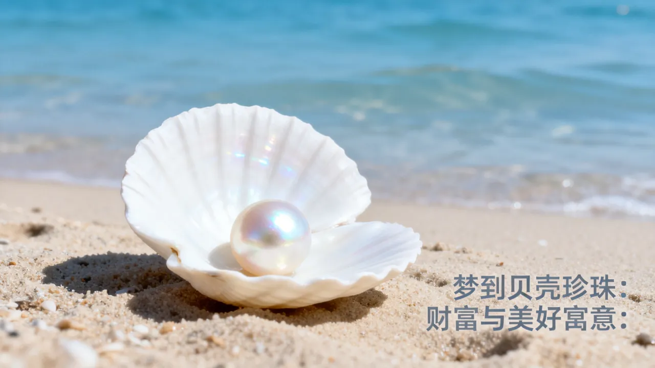 梦到贝壳珍珠什么寓意，周公解梦梦见贝壳珍珠预示什么