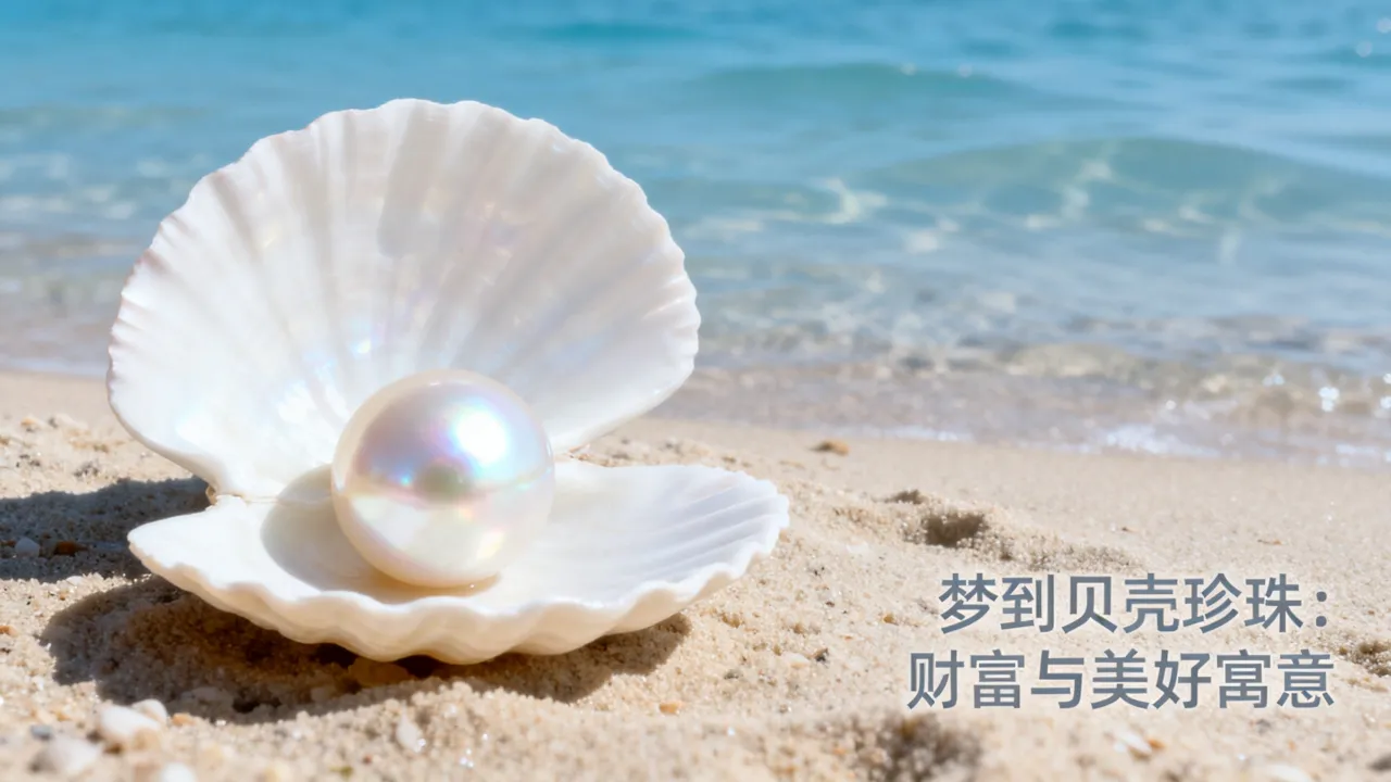 梦到贝壳珍珠什么寓意，周公解梦梦见贝壳珍珠预示什么