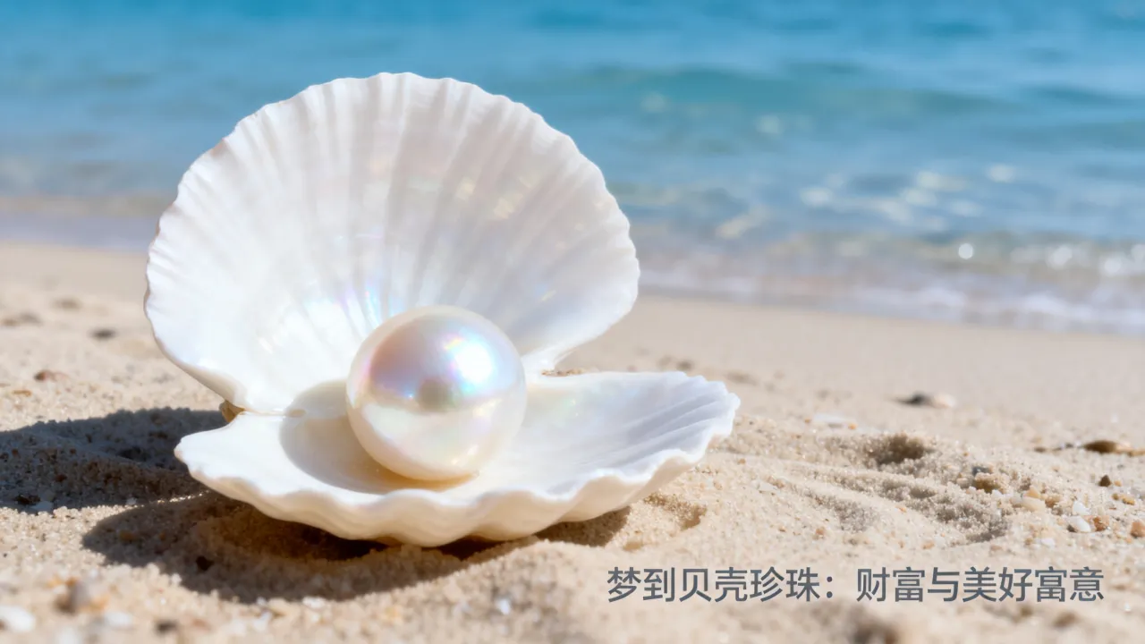 梦到贝壳珍珠什么寓意，周公解梦梦见贝壳珍珠预示什么