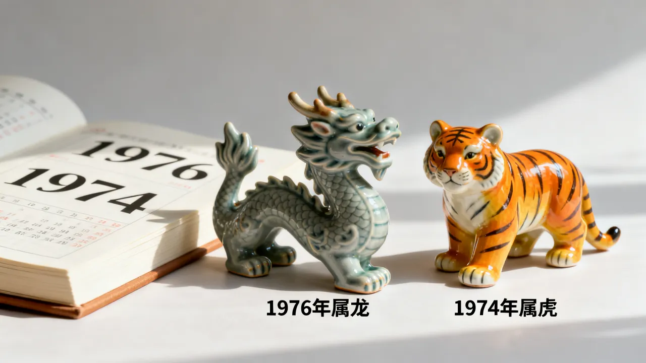 今年76是什么生肖，74和76分别属什么生肖？