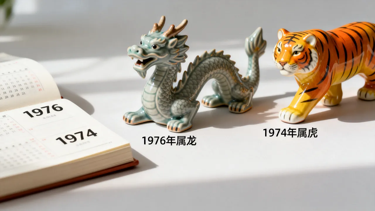 今年76是什么生肖，74和76分别属什么生肖？