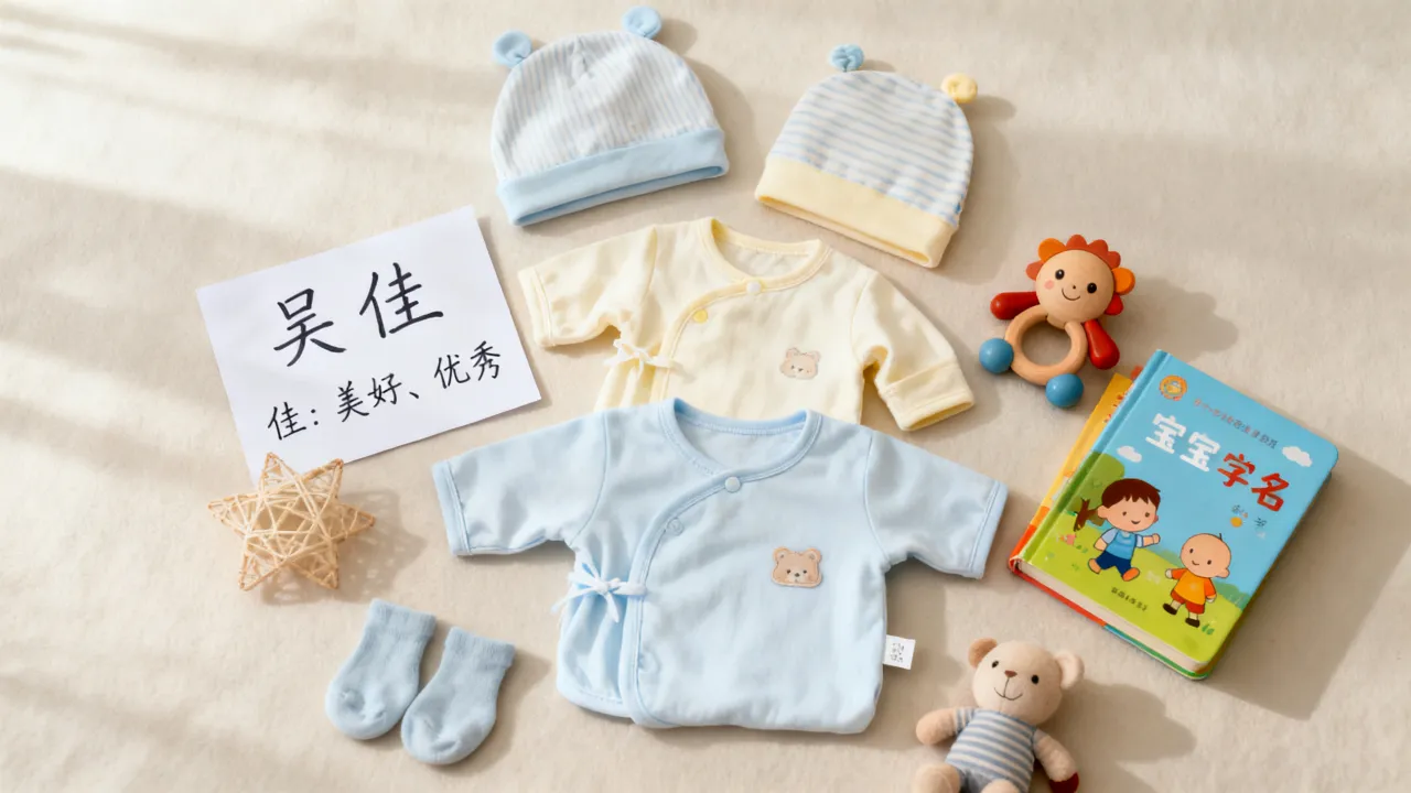 宝宝起名吴佳什么好，吴佳名字寓意如何？