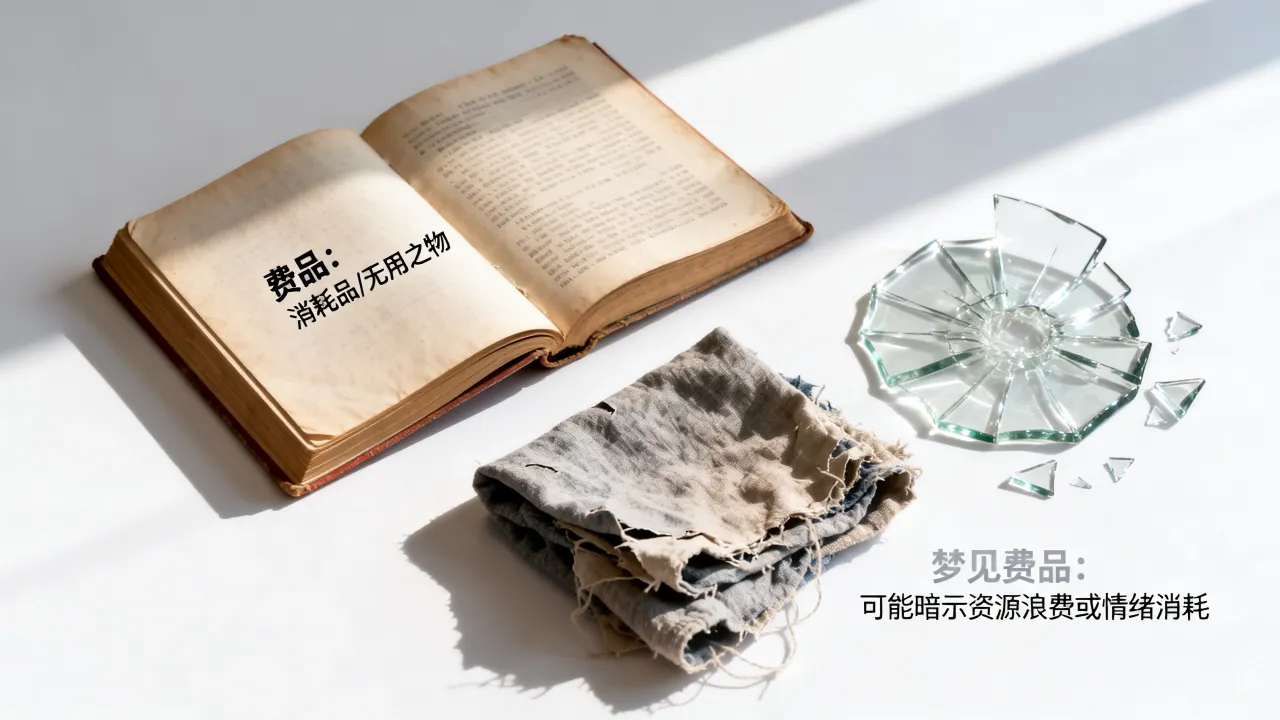 梦到费品有何寓意，周公解梦梦见费品是什么意思