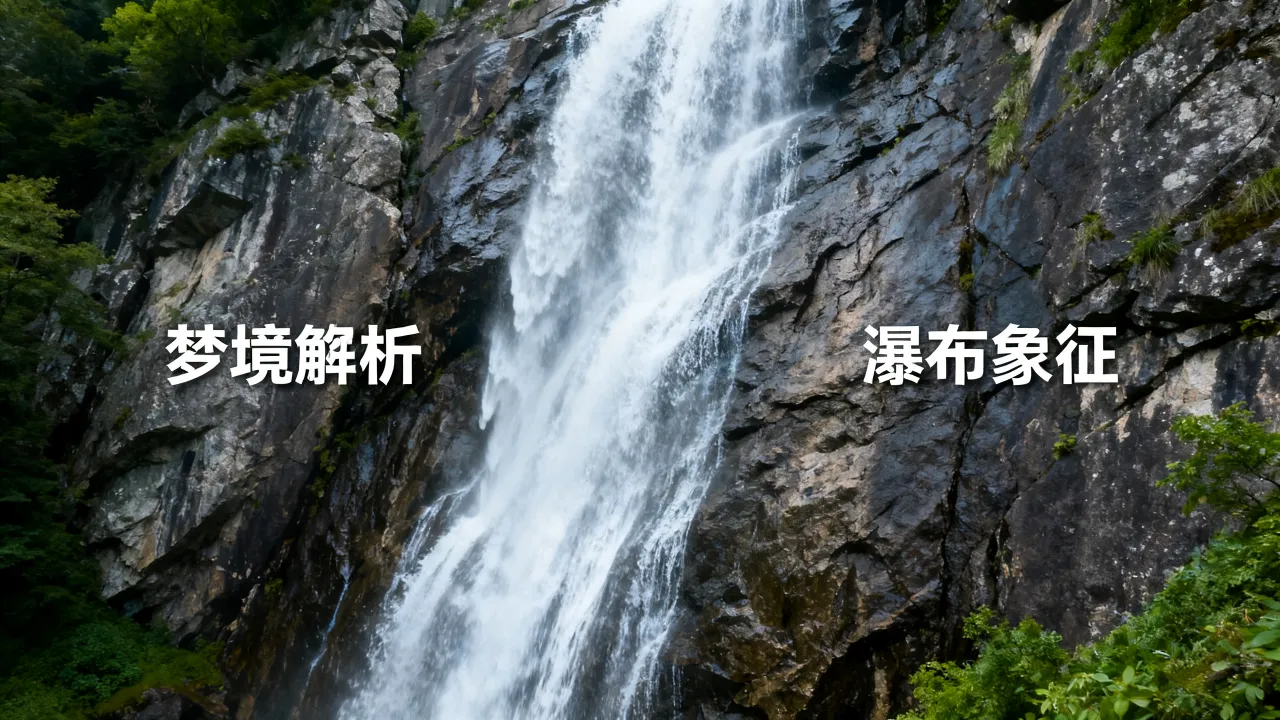 梦见瀑布是什么意思?做梦梦到瀑布预兆好坏周公解梦? 梦见瀑布是什么意思?做梦梦到瀑布预兆好坏周公解梦?