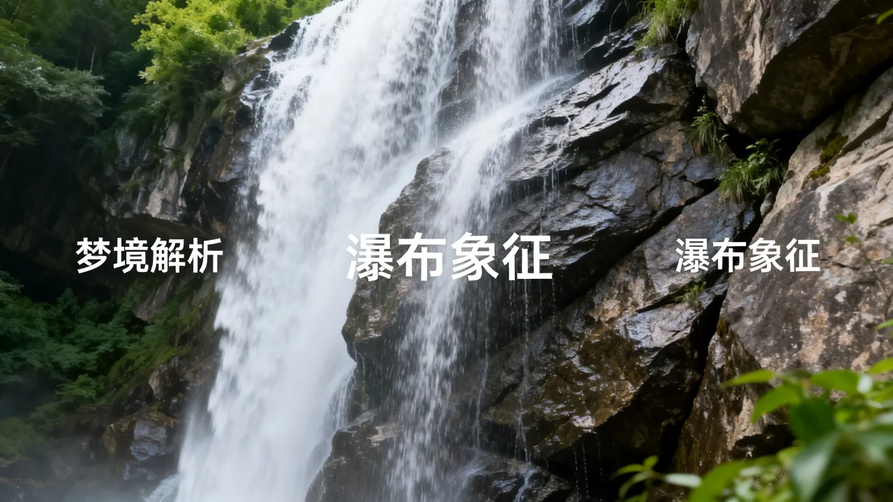 梦见瀑布是什么意思?做梦梦到瀑布预兆好坏周公解梦? 梦见瀑布是什么意思?做梦梦到瀑布预兆好坏周公解梦?