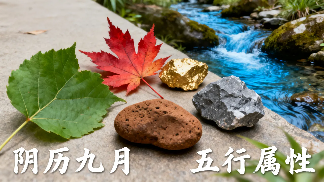 阴历9月是什么五行,农历九月属什么五行属性 阴历9月是什么五行,农历九月属什么五行属性