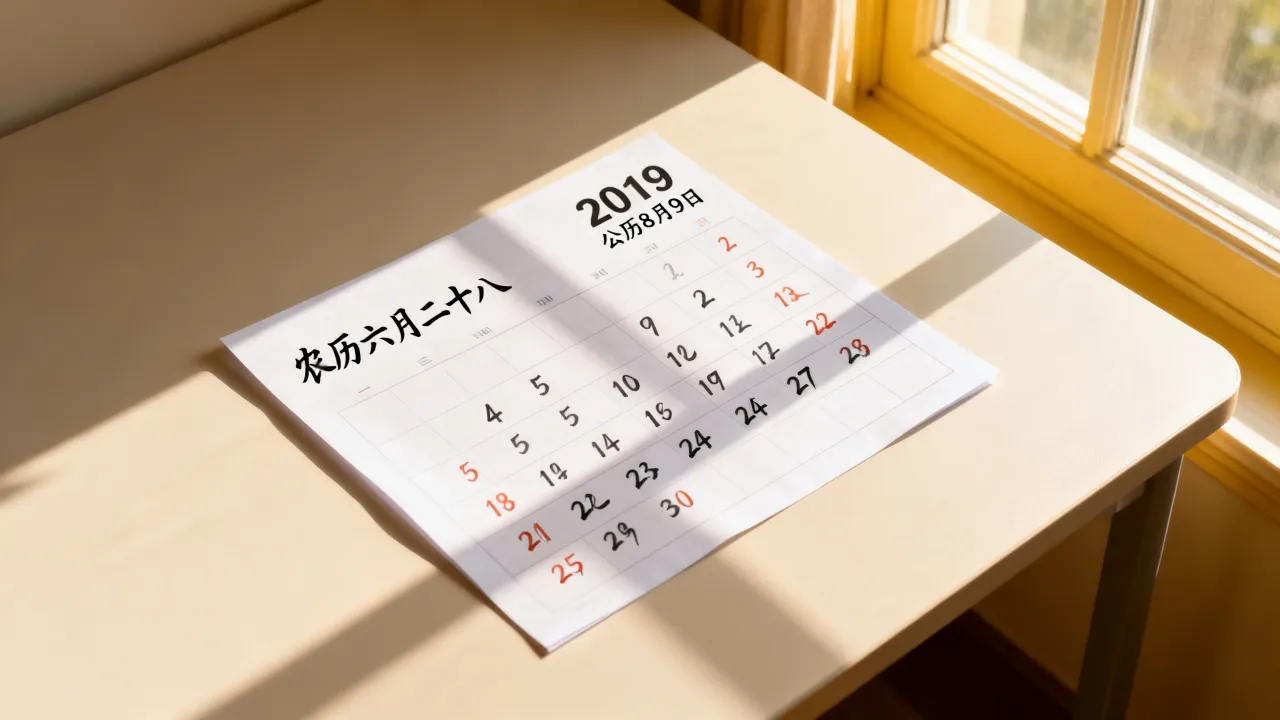 2019阴历6月28日是阳历几月几号,农历六月二十八换算成公历是哪一天 2019阴历6月28日是阳历几月几号,农历六月二十八换算成公历是哪一天
