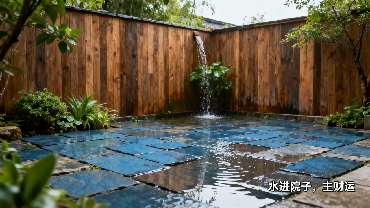 梦到水进院子是什么意思？梦见水进院子好不好有什么预兆