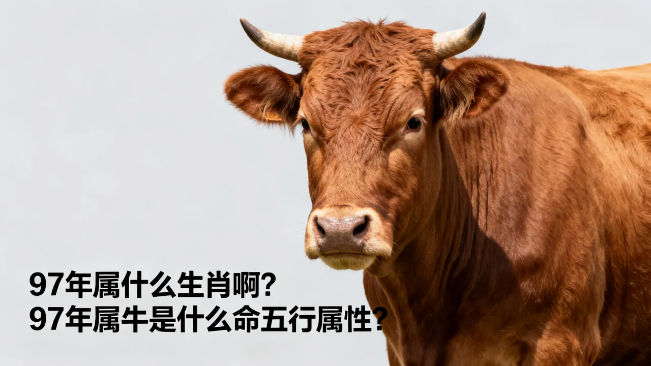 97年属什么生肖啊?97年属牛是什么命五行属性? 97年属什么生肖啊?97年属牛是什么命五行属性?