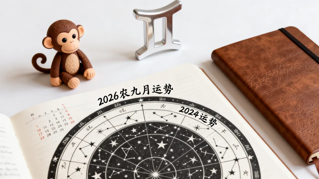 属猴双子座2026农历九月运势如何，2024属猴双子座运势好吗？