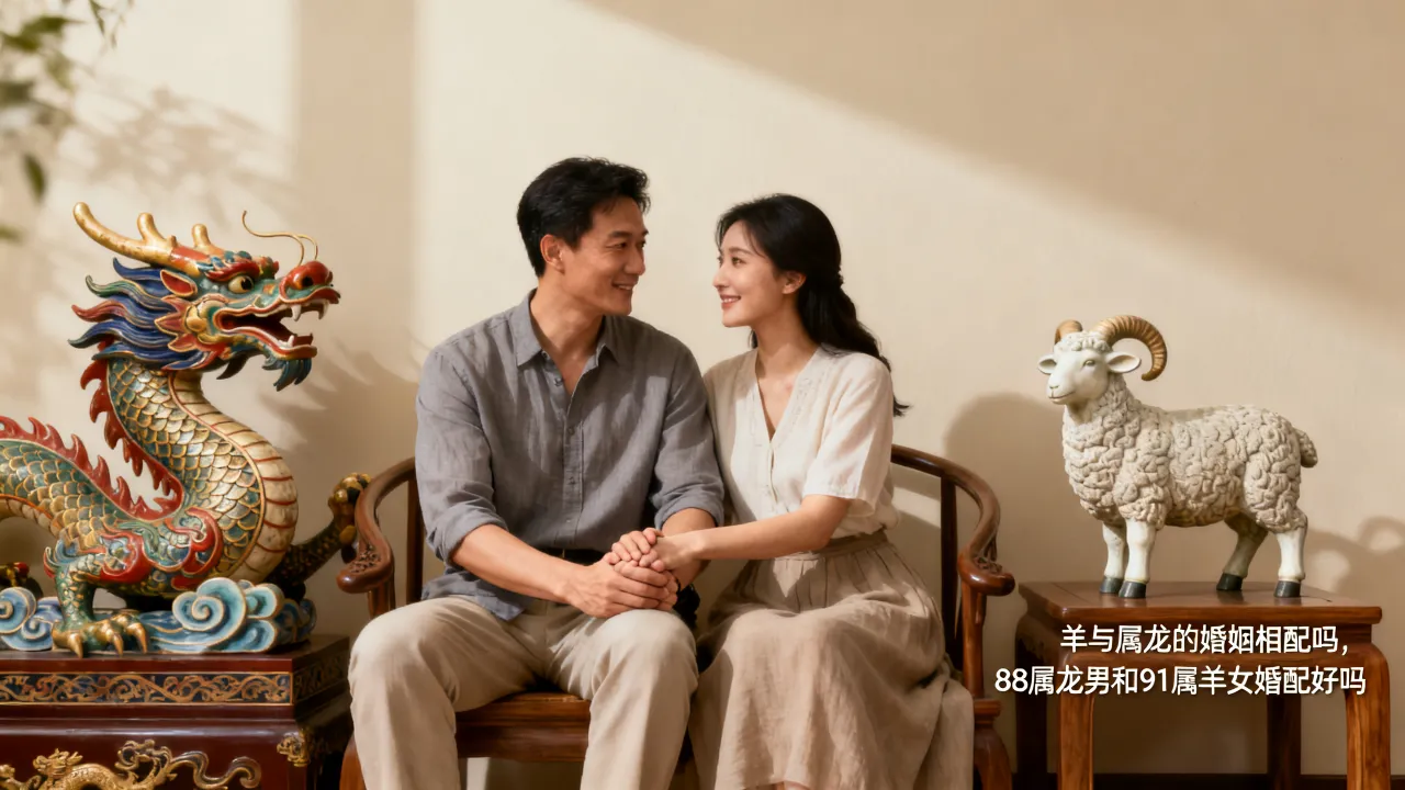 羊与属龙的婚姻相配吗,88属龙男和91属羊女婚配好吗 羊与属龙的婚姻相配吗,88属龙男和91属羊女婚配好吗