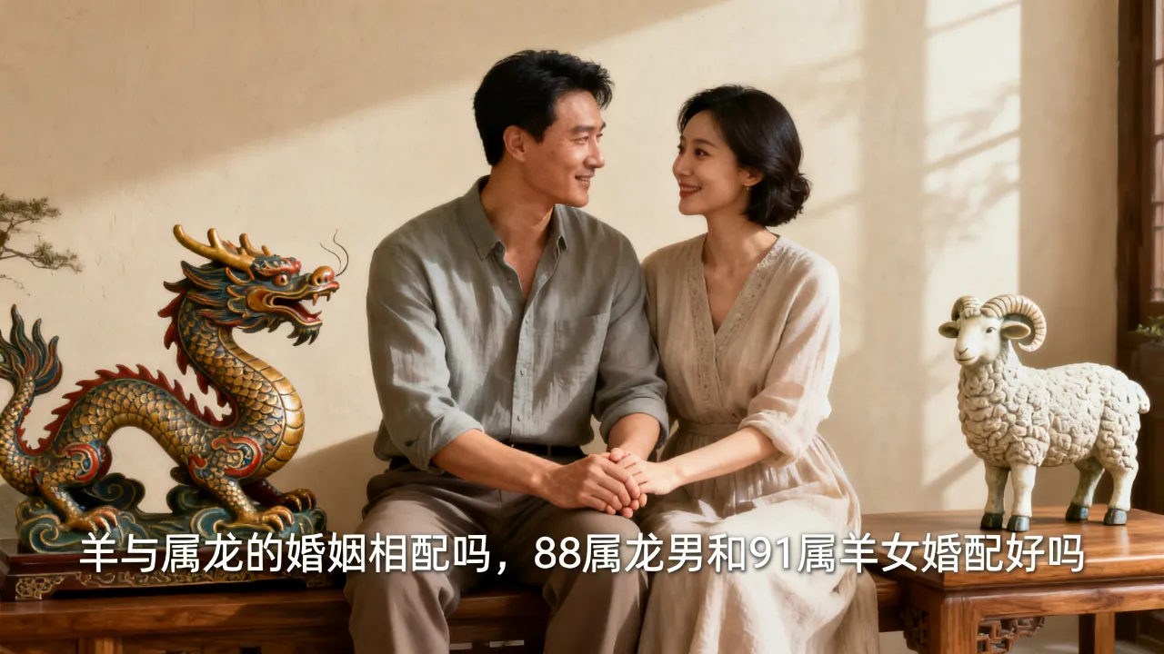 羊与属龙的婚姻相配吗,88属龙男和91属羊女婚配好吗 羊与属龙的婚姻相配吗,88属龙男和91属羊女婚配好吗
