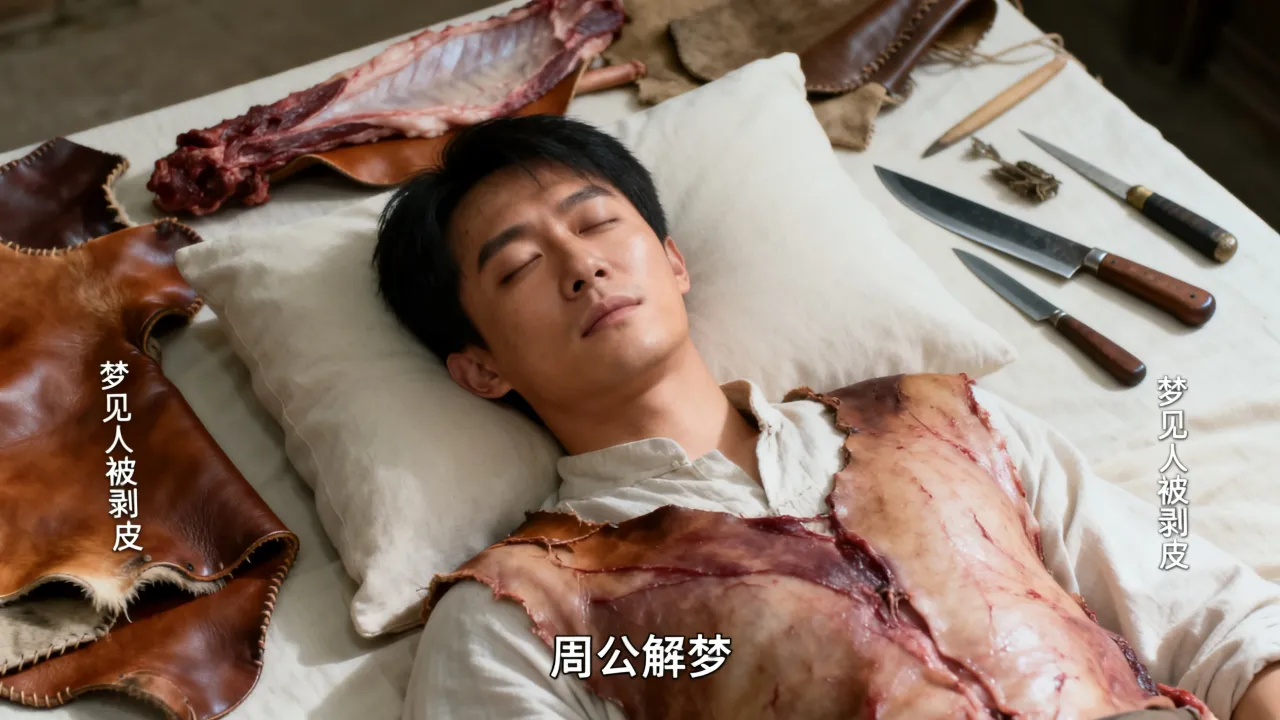 梦见人被剥皮预示着什么,周公解梦 梦见人被剥皮预示着什么,周公解梦