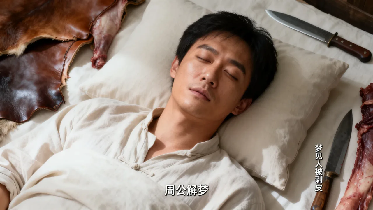 梦见人被剥皮预示着什么,周公解梦 梦见人被剥皮预示着什么,周公解梦