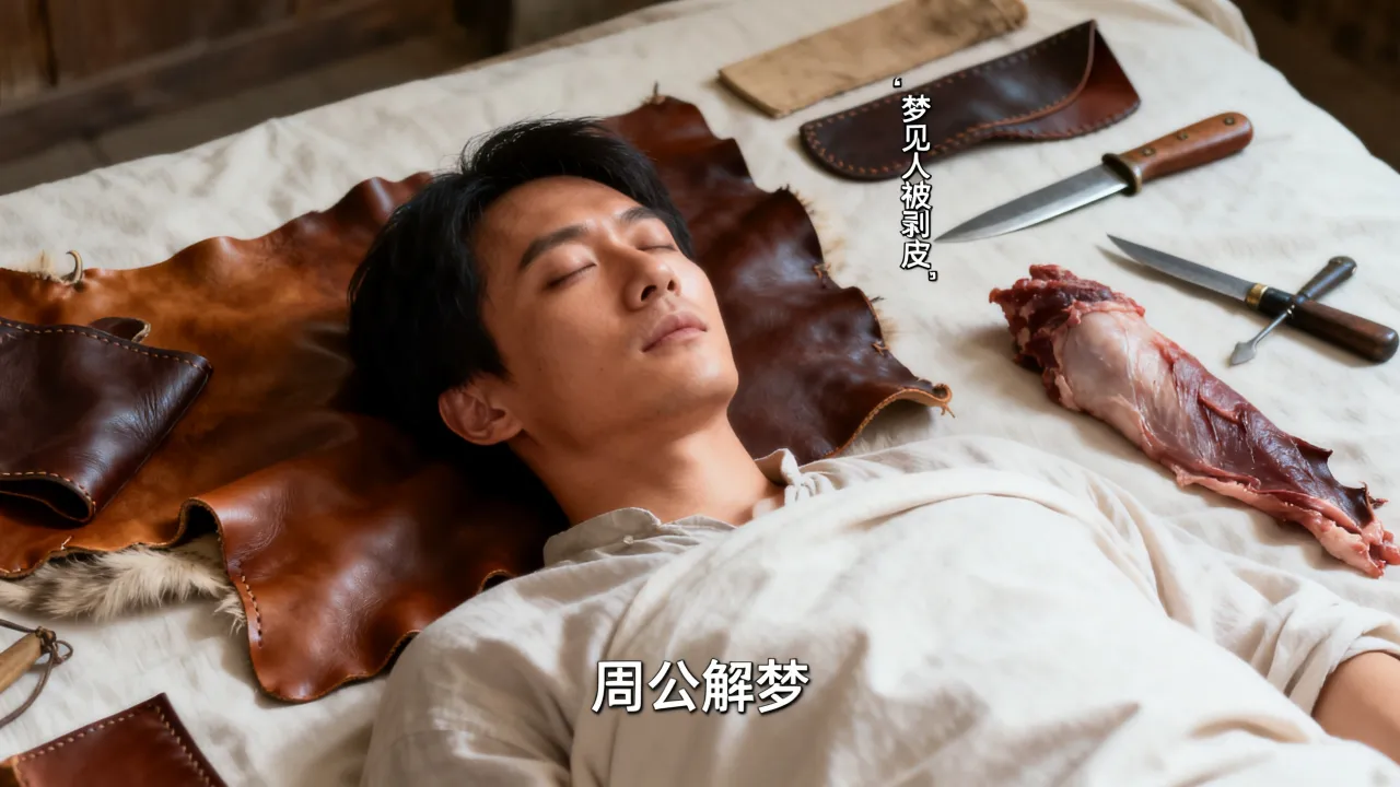 梦见人被剥皮预示着什么,周公解梦 梦见人被剥皮预示着什么,周公解梦