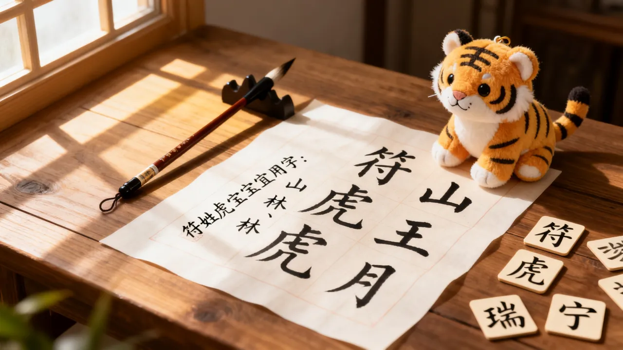 姓符虎宝宝怎么起名,符姓虎年宝宝取名宜用字有哪些 姓符虎宝宝怎么起名,符姓虎年宝宝取名宜用字有哪些