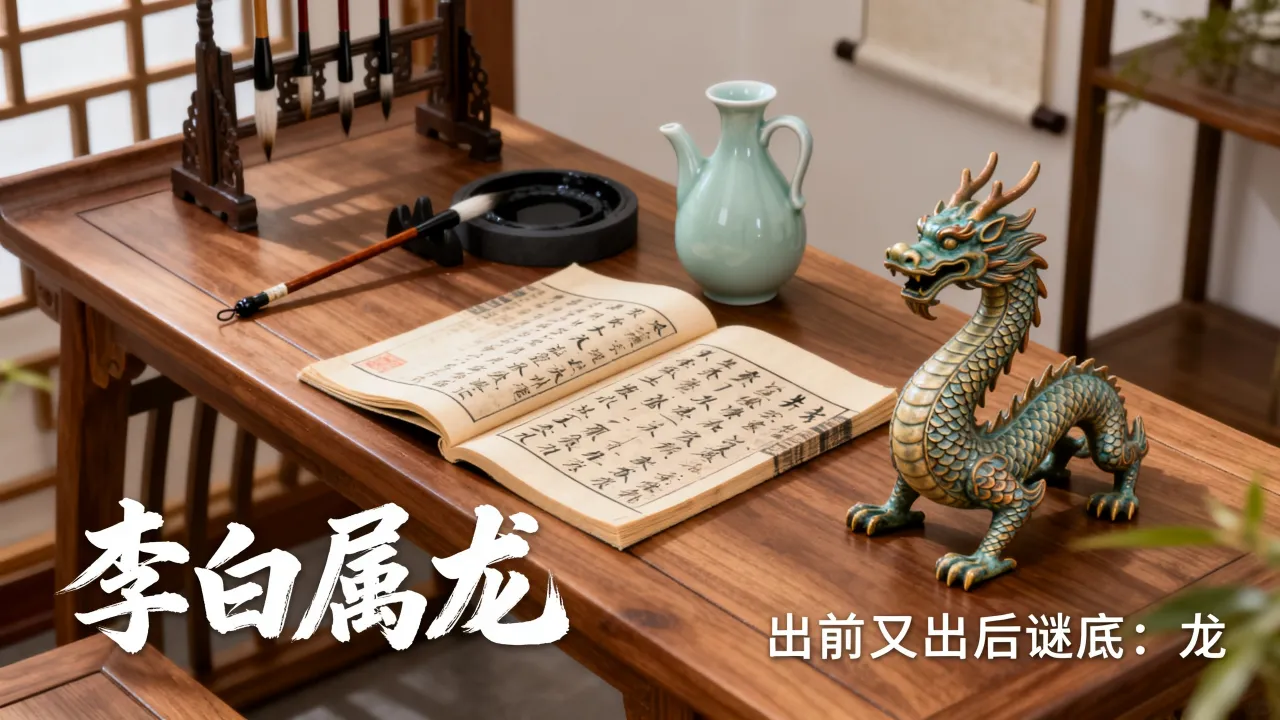 李白属什么生肖?出前又出后打一生肖谜底是什么 李白属什么生肖?出前又出后打一生肖谜底是什么