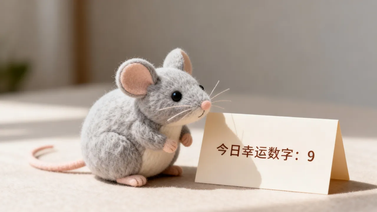 生肖鼠今天的幸运数字是多少，今天生肖鼠的幸运数字是什么