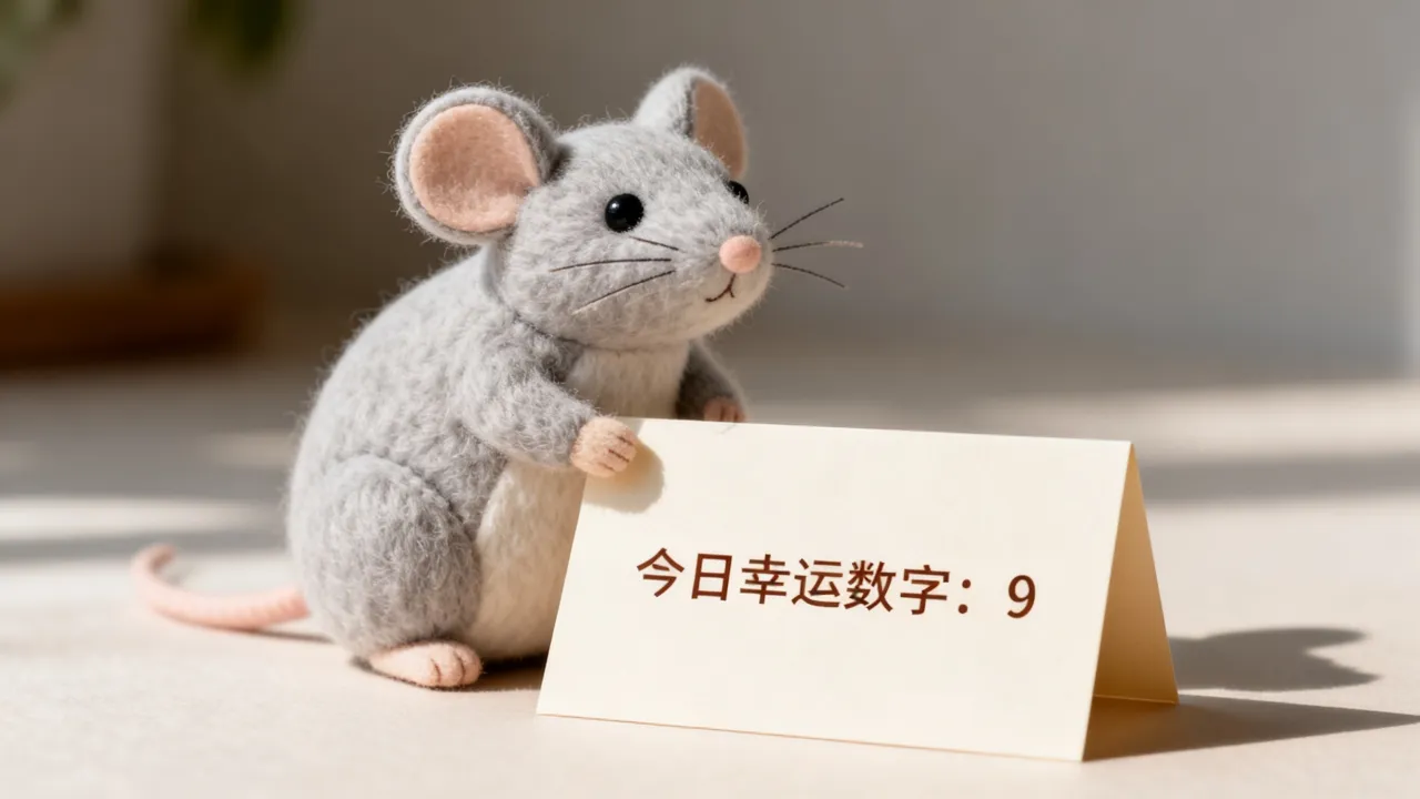 生肖鼠今天的幸运数字是多少，今天生肖鼠的幸运数字是什么