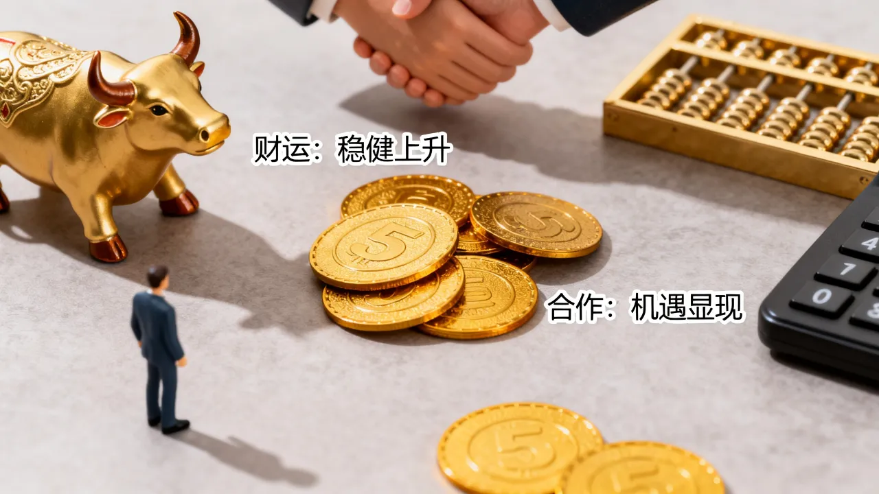 2026年属牛人今日运势如何？财运与合作运势全面解读