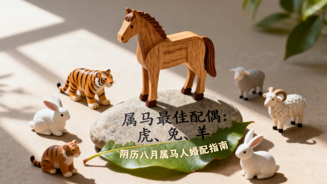 阴历八月属马人婚配什么生肖最好?属马最佳配偶属相大全 阴历八月属马人婚配什么生肖最好?属马最佳配偶属相大全