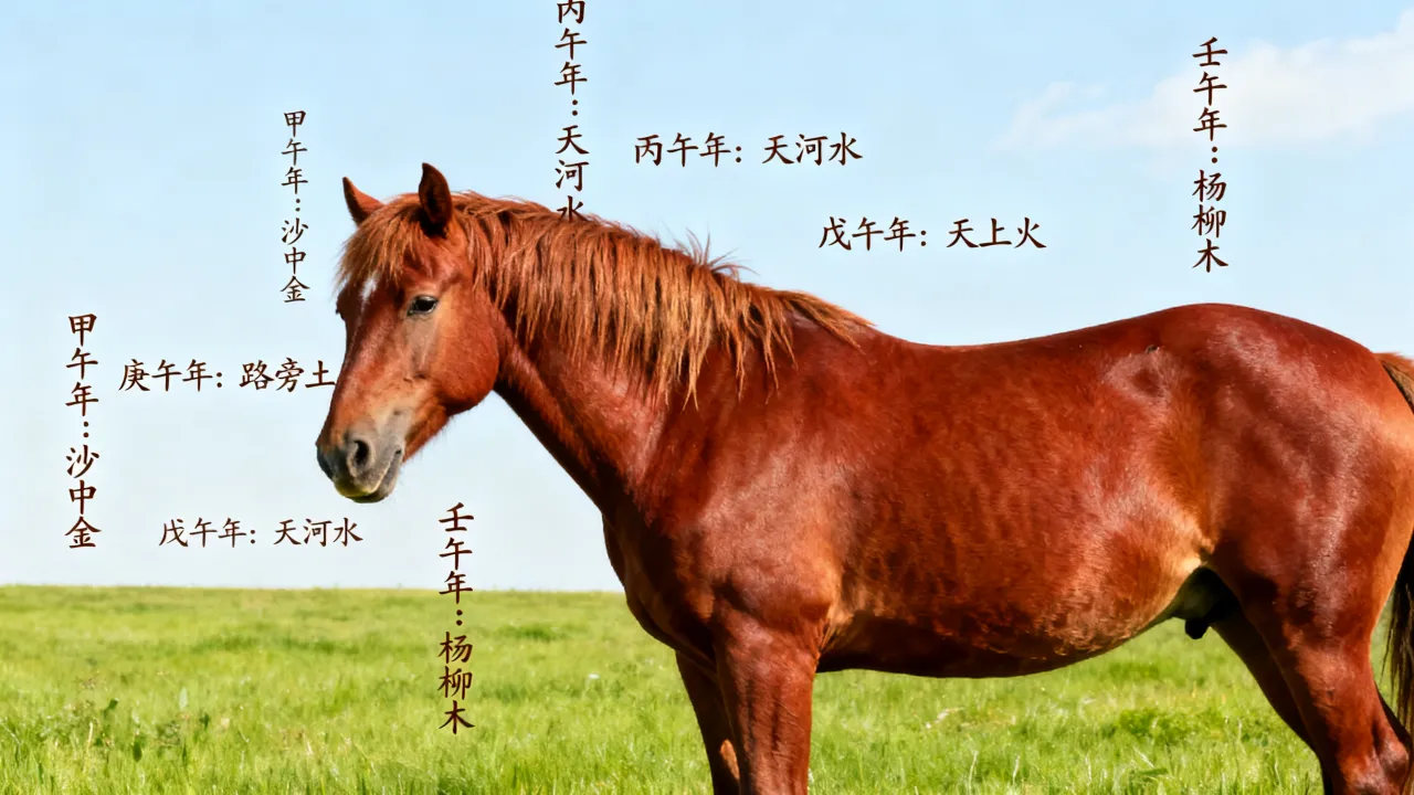 属马的纳音五行是什么,属马人纳音五行属性有哪些 属马的纳音五行是什么,属马人纳音五行属性有哪些