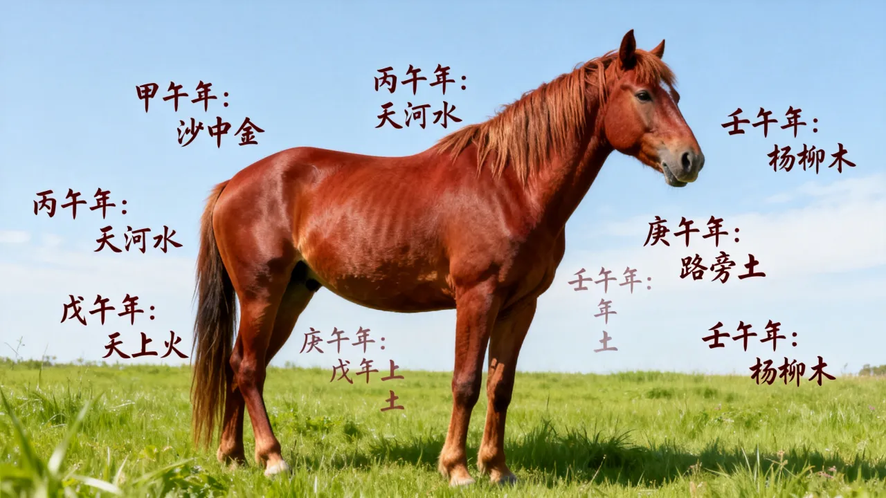 属马的纳音五行是什么,属马人纳音五行属性有哪些 属马的纳音五行是什么,属马人纳音五行属性有哪些