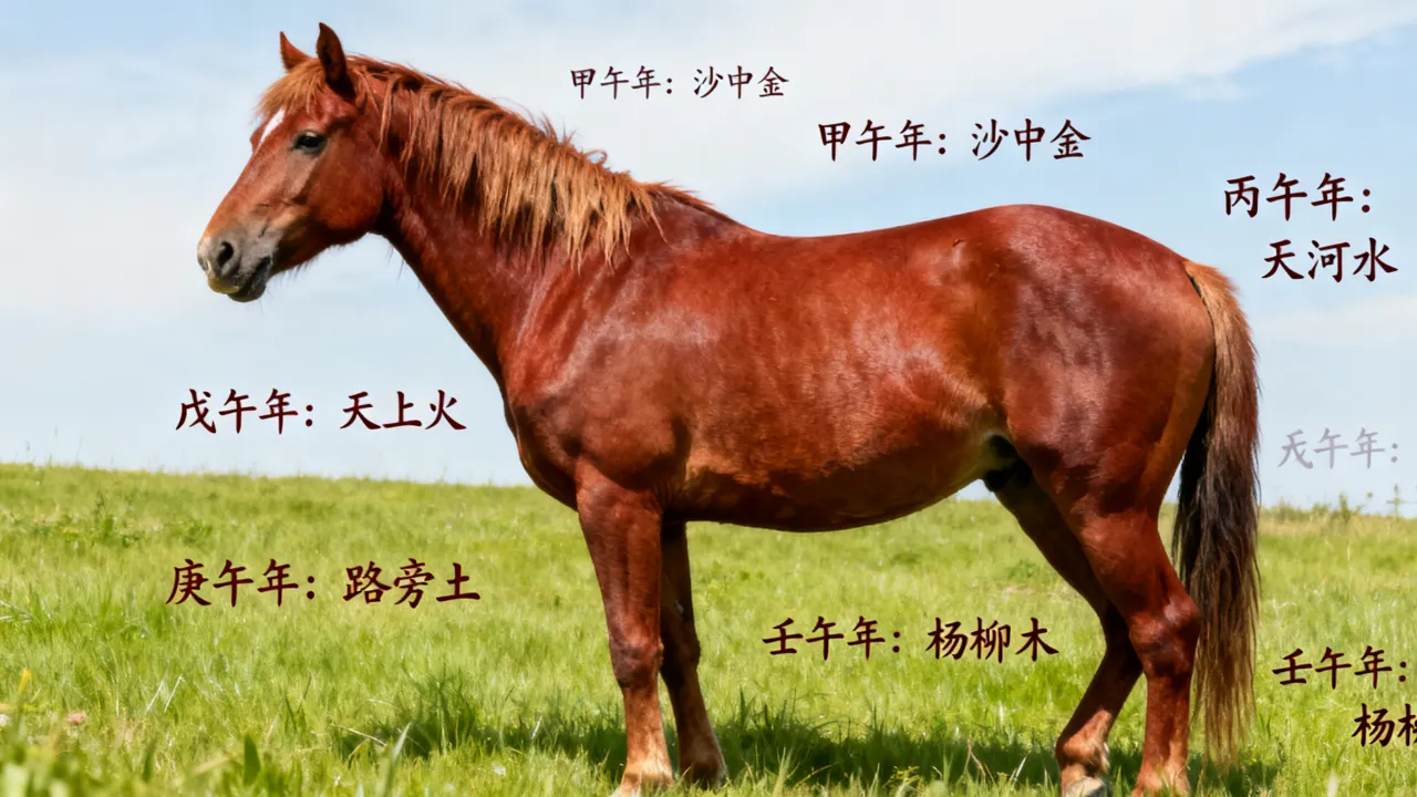 属马的纳音五行是什么,属马人纳音五行属性有哪些 属马的纳音五行是什么,属马人纳音五行属性有哪些