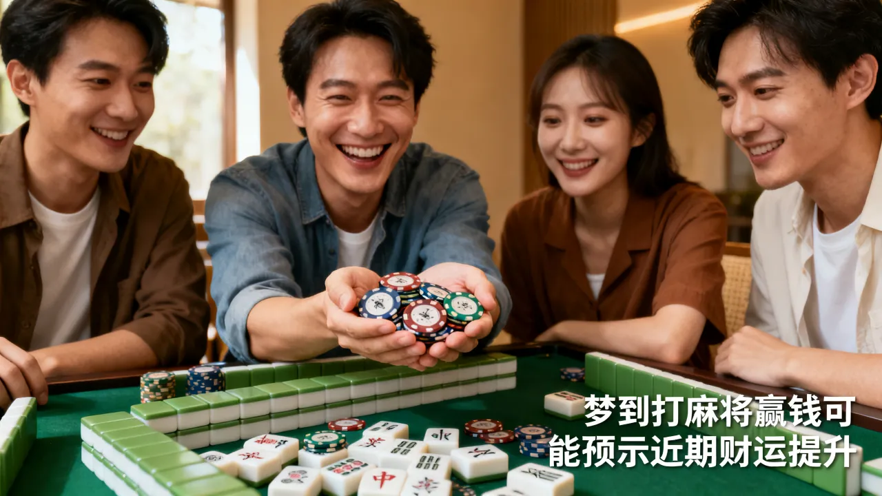 梦到了打麻将赢了好多钱是什么征兆,做梦赢钱预示着什么财运 梦到了打麻将赢了好多钱是什么征兆,做梦赢钱预示着什么财运