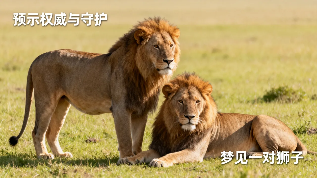 梦见一对狮子怎么样?周公解梦梦见一对狮子预示什么? 梦见一对狮子怎么样?周公解梦梦见一对狮子预示什么?