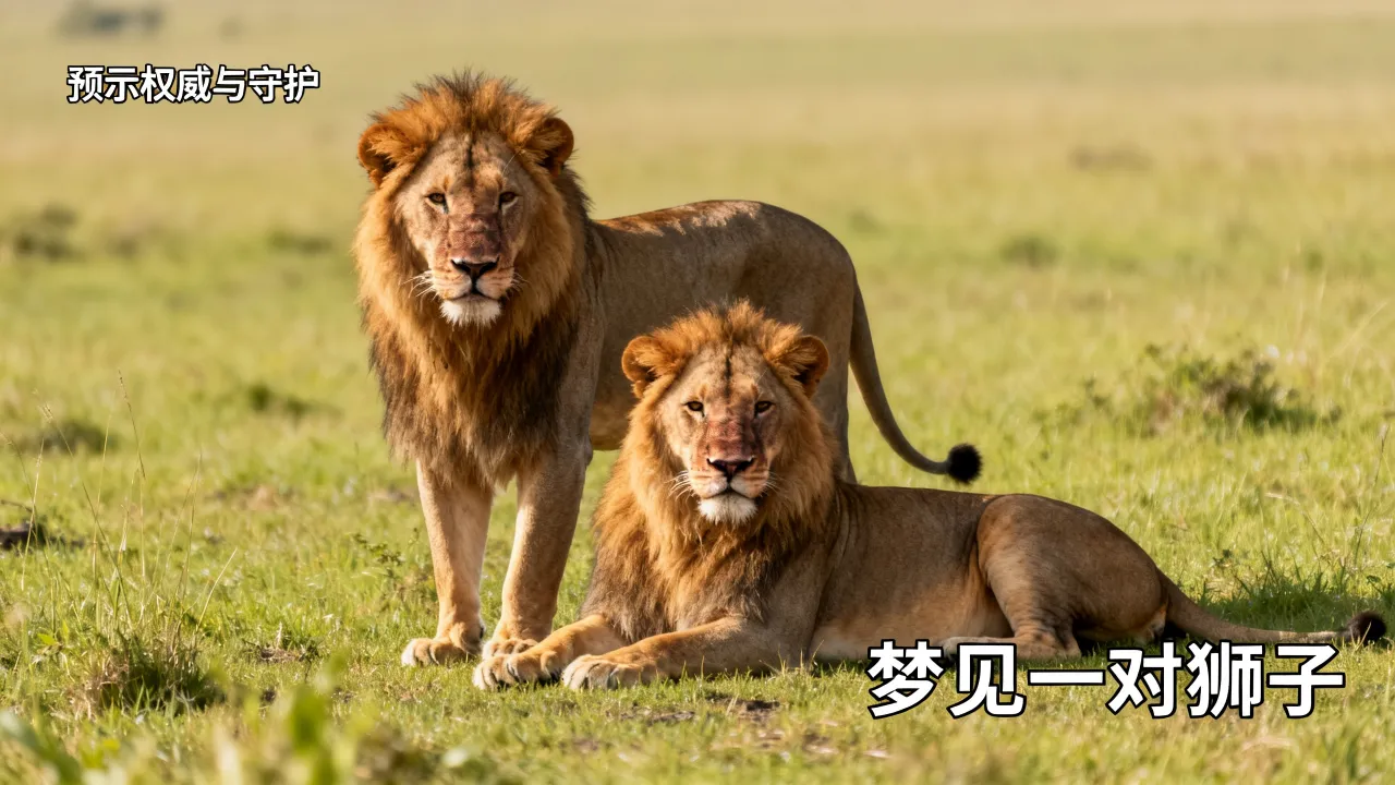 梦见一对狮子怎么样?周公解梦梦见一对狮子预示什么? 梦见一对狮子怎么样?周公解梦梦见一对狮子预示什么?