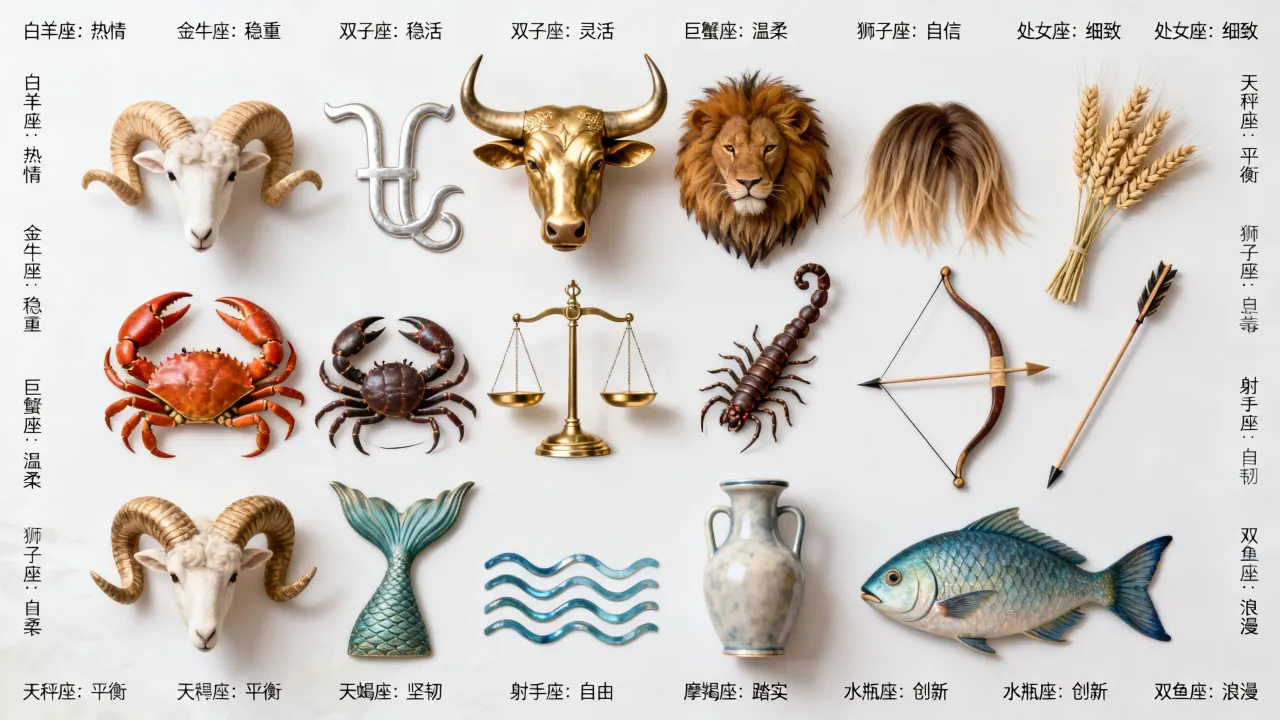 与十二星座有关吗，十二星座性格分析准不准？
