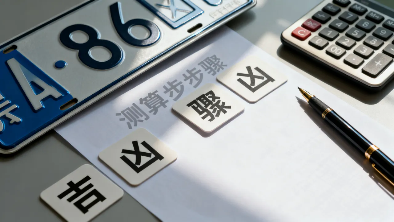 车牌号怎么测算吉凶，车牌号选什么数字吉利？