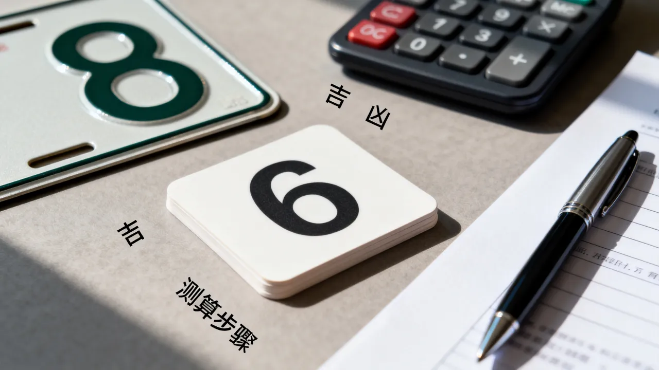 车牌号怎么测算吉凶，车牌号选什么数字吉利？