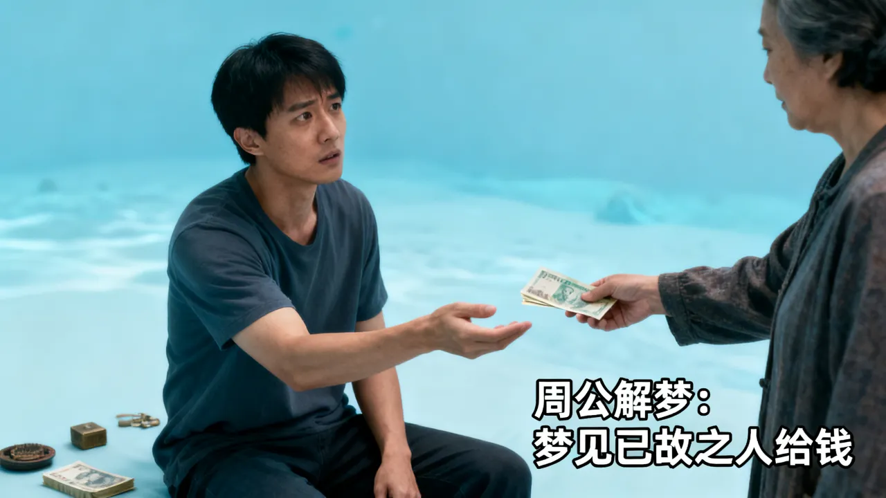 梦到了死了的人给钱意味着什么，周公解梦有何预兆？