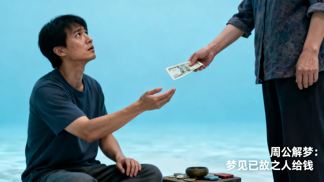 梦到了死了的人给钱意味着什么，周公解梦有何预兆？