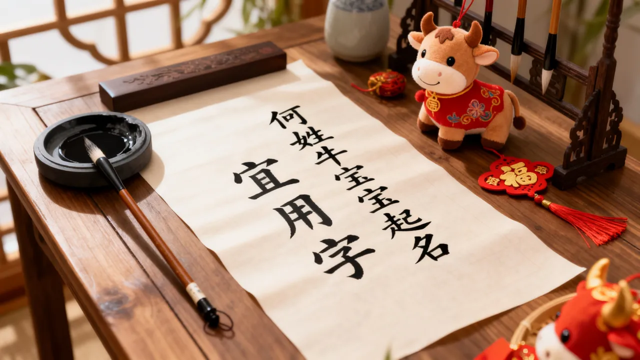 何姓牛宝宝怎么起名，何姓牛年宝宝起名大全及宜用字有哪些